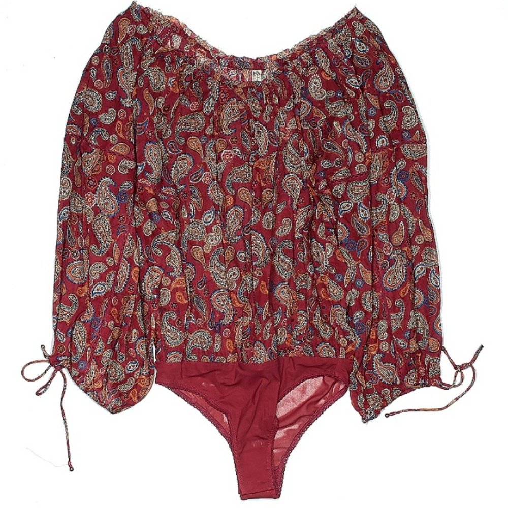 Paisley Print Women's Top